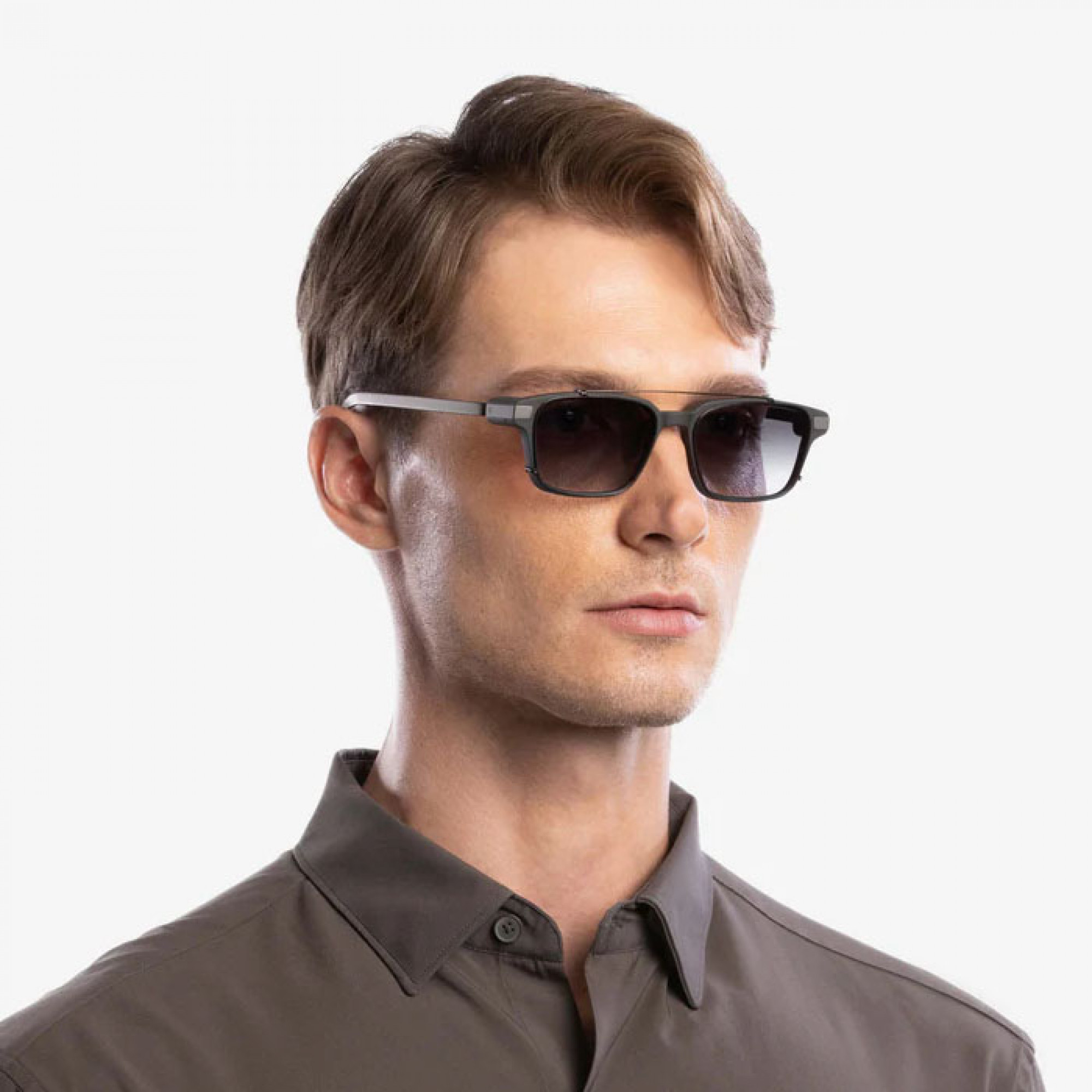 Even Realities G2 Clip & Pouch (Grey) Frame B